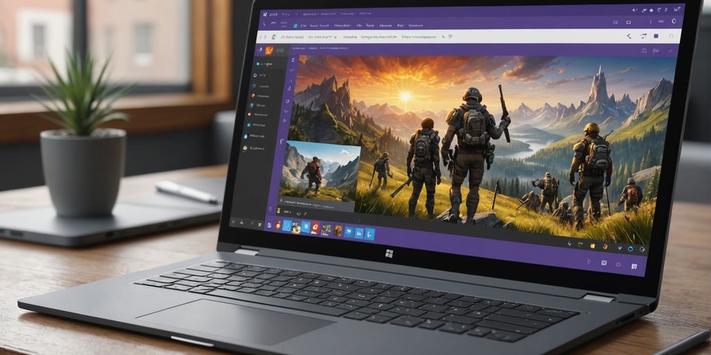 Microsoft Teams on Windows 10 laptop screen