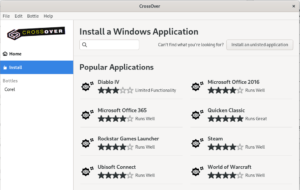 Crossover-for-Linux