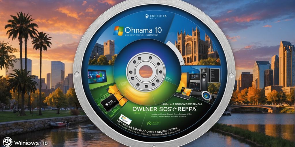 Creating Windows 10 repair disc with Omaha Computing Solutions